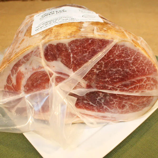 Half Ham: Hickory Smoked, Maple Sugar Cured Bone-in or Boneless, 2.5 or 3.5 lbs options