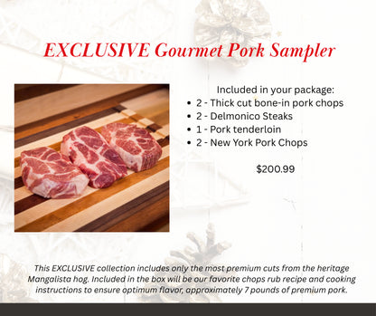 Exclusive Gourmet Pork Sampler Gift Pack