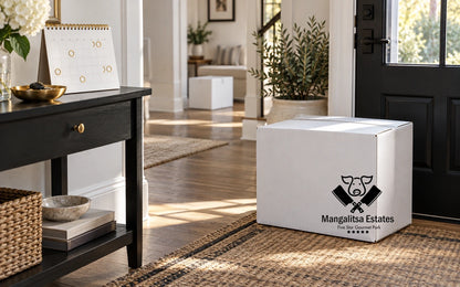 Hog share subscription box arriving at the door