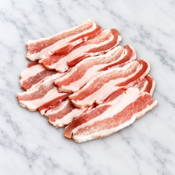 Mangalitsa Bacon - Dry Rubbed, Old Fashioned Bacon  (Cured and Uncured)