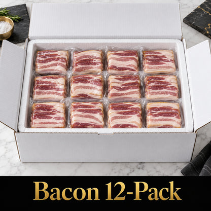 12 Pack Bacon, raw