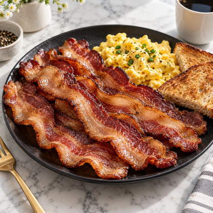 Bacon Delight Pack, cooked serving idea
