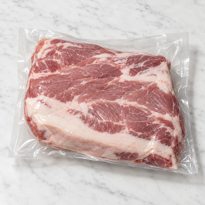Mangalitsa Pork Brisket, vacuum-sealed as shipped