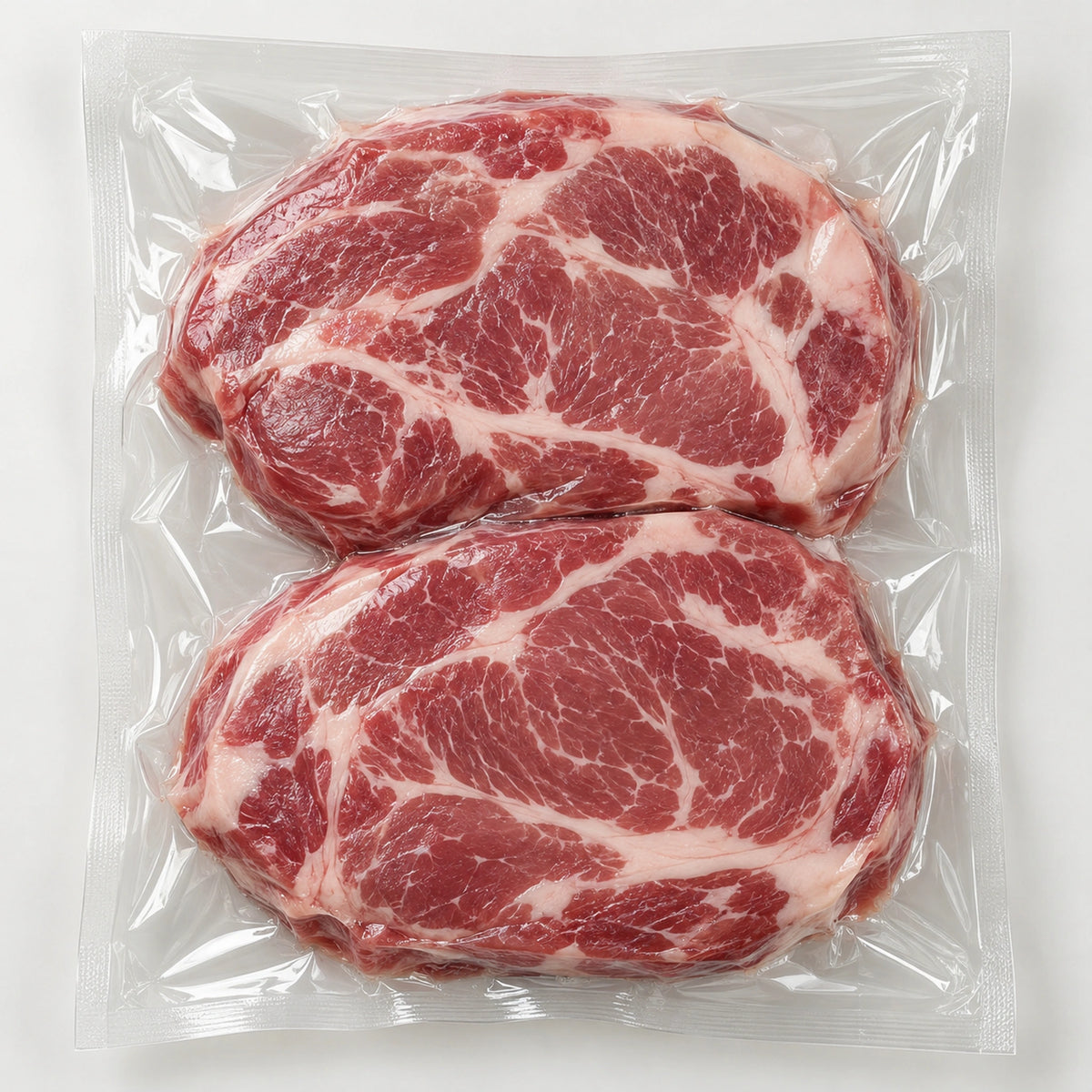 Mangalitsa Cheeks, vacuum-sealed as shipped