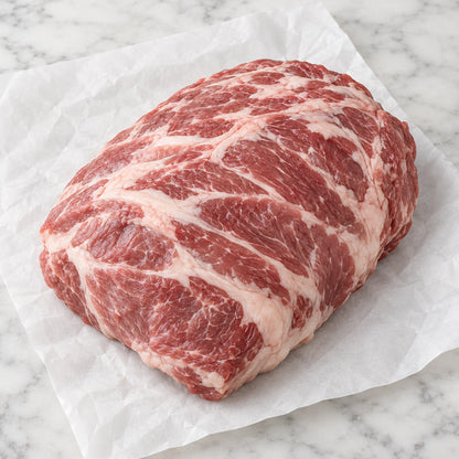 Mangalitsa Collar Roast (Coppa) (boneless), raw