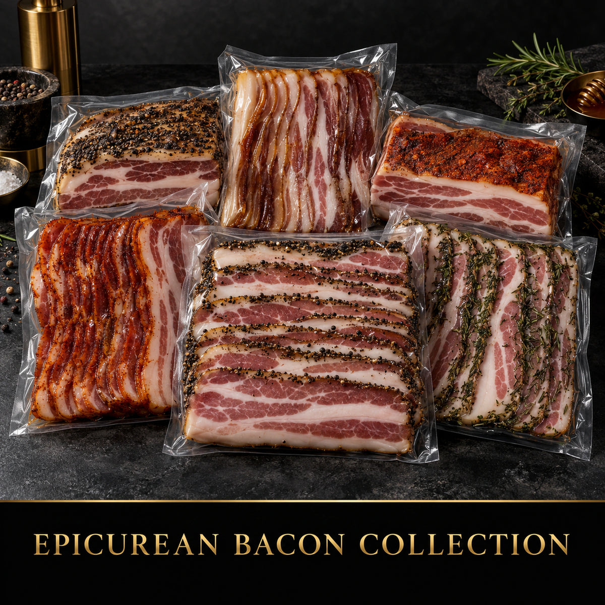 Bacon Adventure Gift Box, raw