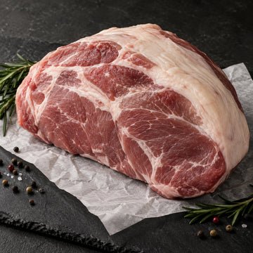 Half Ham: Hickory Smoked, Maple Sugar Cured Bone-in or Boneless, 2.5 or 3.5 lbs options