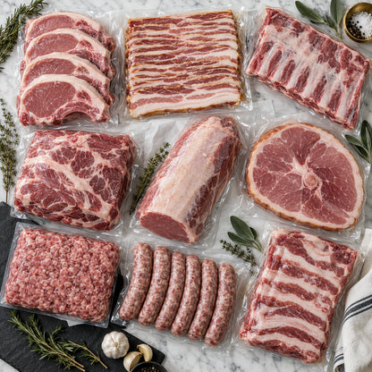 Hog Share, ¼ or ½, One Time Shipment, raw