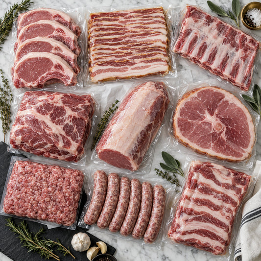Hog Share, ¼ or ½, One Time Shipment, raw