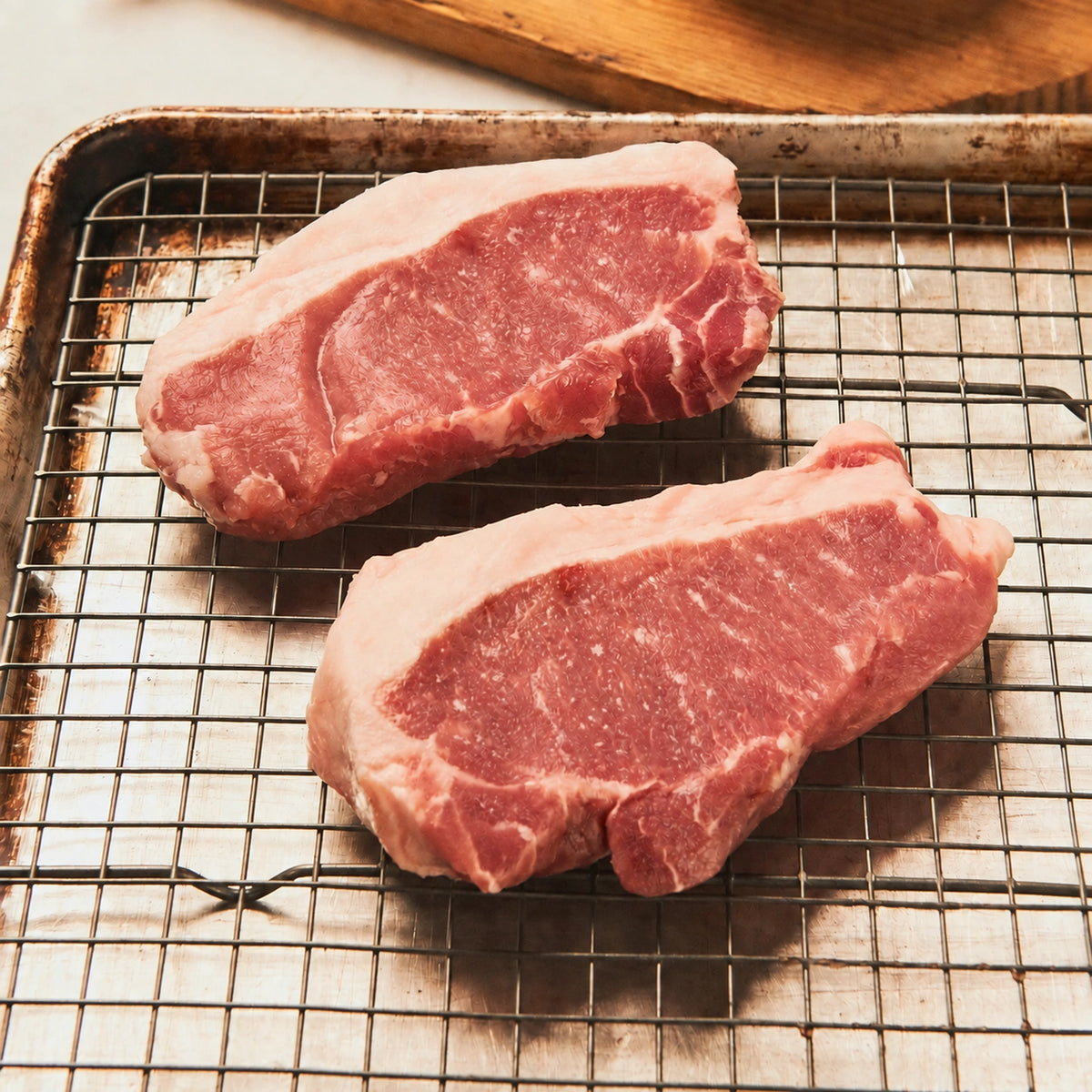 Mangalitsa New York Cut Boneless Chop (America’s chop), raw