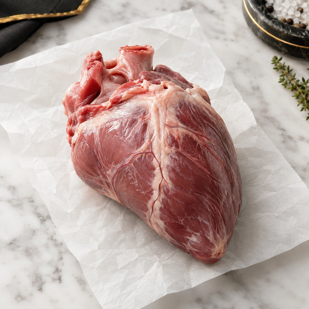 Mangalitsa Heart, raw