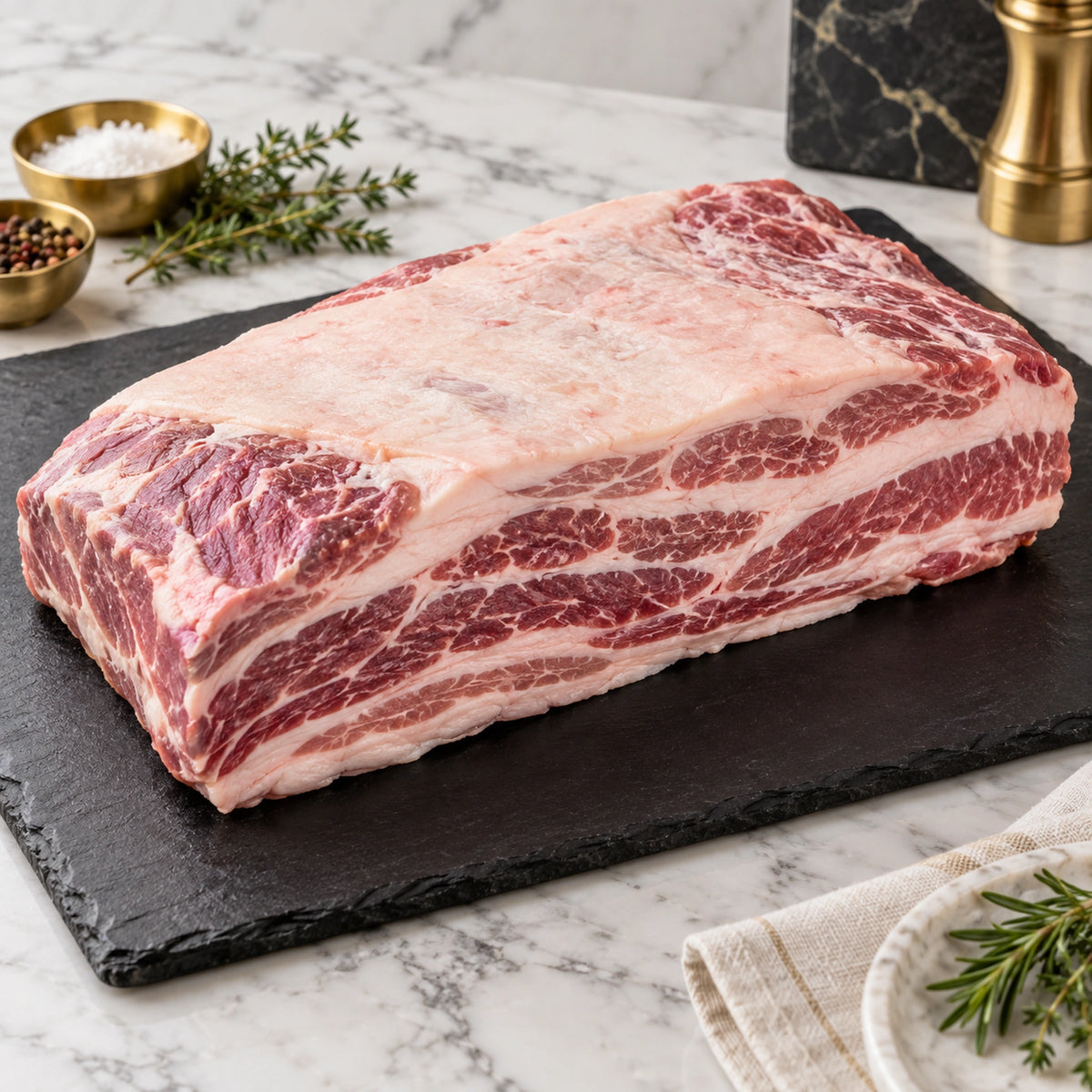Mangalitsa Pork Brisket, Pitmaster 4-5 lb, raw