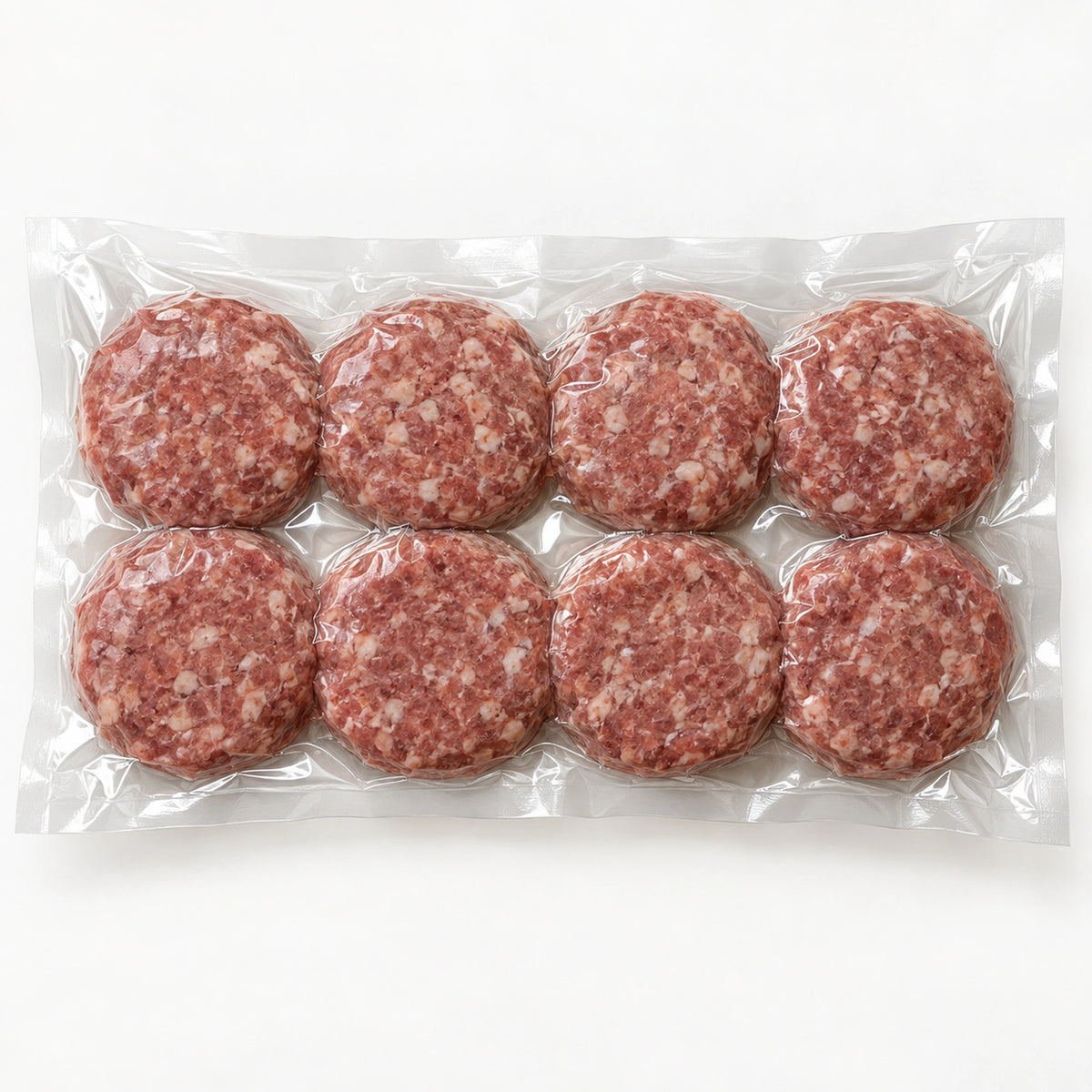 Maple Breakfast Sausage Links, vacuum-sealed as shipped