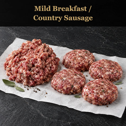 Mild Breakfast Sausage / Country Sausage (16 oz), raw