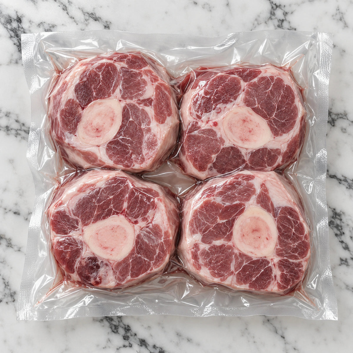 Mangalitsa Osso Buco, vacuum-sealed as shipped