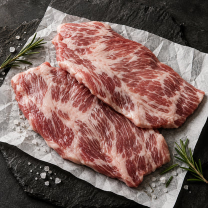 Mangalitsa Secreto (also known as Skirt Steak), raw