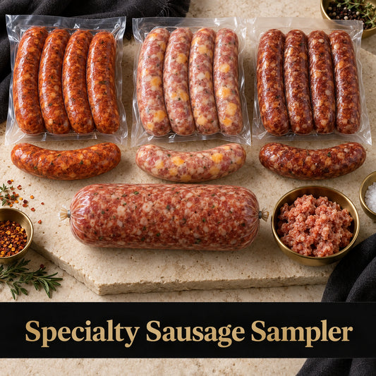 Specialty Sausage Sampler, raw