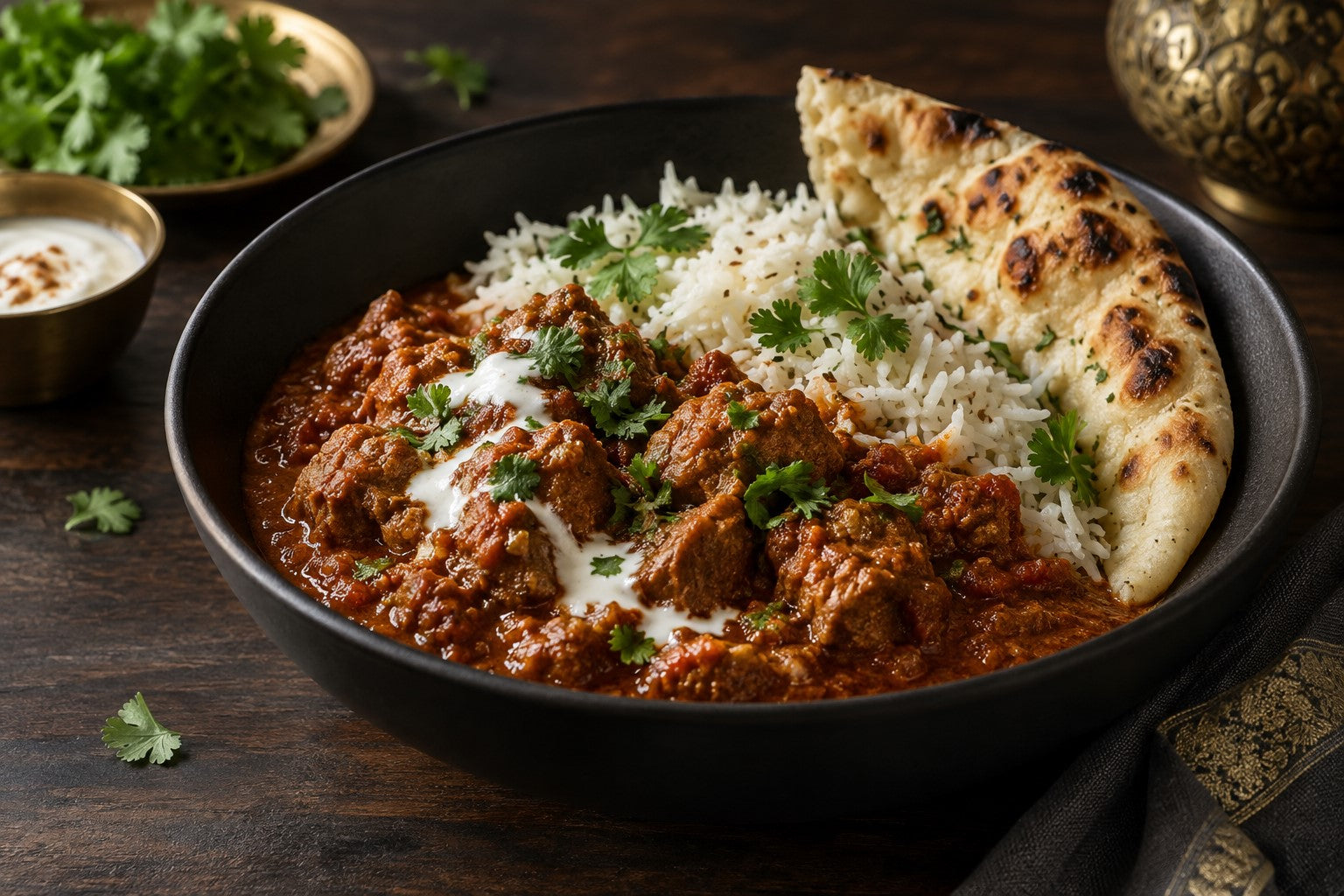 Finished Indian Pork Curry