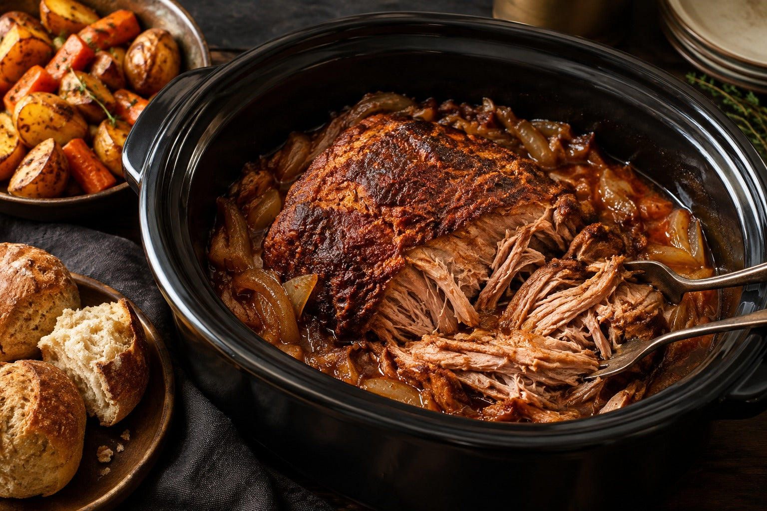 CrockPot Cooking Ideas from Pork Checkoff — recipe and ingredient inspiration