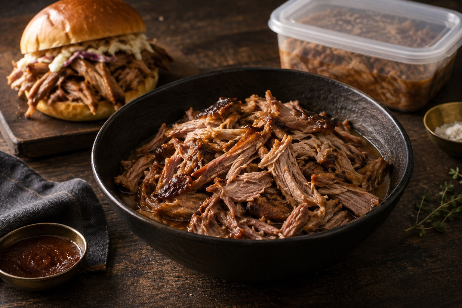 Finished Always-in-the-Freezer Pulled Pork